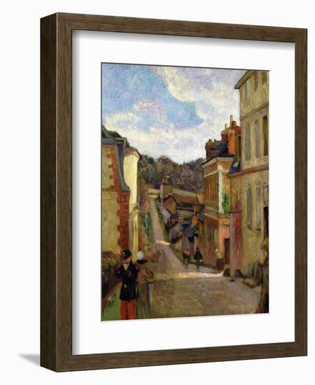 A Suburban Street, 1884-Paul Gauguin-Framed Giclee Print