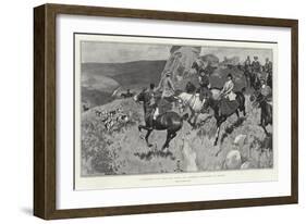 A Successful Day with the Devon and Somerset Staghounds on Exmoor-Frank Craig-Framed Giclee Print