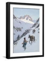 A Successful Hunt, 1906-Henry Francois Farny-Framed Giclee Print