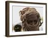 A Sudan Liberation Army, Sla, Fighter from the Faction of Abdelwahid Elnur-null-Framed Photographic Print