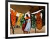 A Sudanese Woman Buys a Dress for Her Daughter at the Zamzam Refugee Camp-Nasser Nasser-Framed Photographic Print