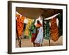 A Sudanese Woman Buys a Dress for Her Daughter at the Zamzam Refugee Camp-Nasser Nasser-Framed Photographic Print