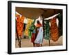 A Sudanese Woman Buys a Dress for Her Daughter at the Zamzam Refugee Camp-Nasser Nasser-Framed Photographic Print