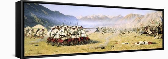 A Sudden Attack, 1871-Vasily Vereshchagin-Framed Stretched Canvas