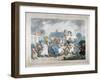 A Sudden Squall in Hyde Park, London, 1791-Thomas Rowlandson-Framed Giclee Print