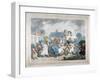 A Sudden Squall in Hyde Park, London, 1791-Thomas Rowlandson-Framed Giclee Print