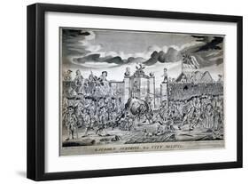 A Sudden Surprize to the City Militia, 1774-John Nixon-Framed Giclee Print