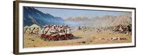 A Suddenly Attack-Vasili Vasilyevich Vereshchagin-Framed Premium Giclee Print