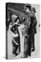 A Suffragette Confronting Two Policemen, 1913-Sport & General-Stretched Canvas