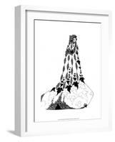 A Suggested Reform in Ballet Costume-Aubrey Beardsley-Framed Art Print