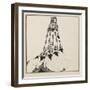 A Suggested Reform in Ballet Costume-Aubrey Beardsley-Framed Giclee Print