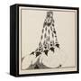 A Suggested Reform in Ballet Costume-Aubrey Beardsley-Framed Stretched Canvas