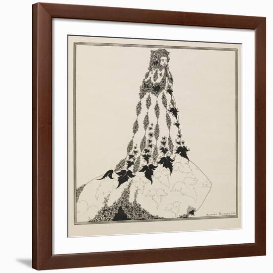 A Suggested Reform in Ballet Costume-Aubrey Beardsley-Framed Giclee Print