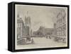 A Suggestion to the London County Council-Henry William Brewer-Framed Stretched Canvas