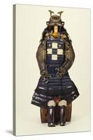 A Suit of Samurai Armour, the Kabuto Comprising a Fine Sixty-Two Plate Russet-Iron Sujibach-null-Stretched Canvas