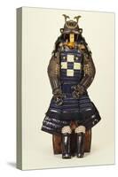 A Suit of Samurai Armour, the Kabuto Comprising a Fine Sixty-Two Plate Russet-Iron Sujibach-null-Stretched Canvas