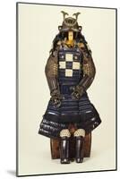 A Suit of Samurai Armour, the Kabuto Comprising a Fine Sixty-Two Plate Russet-Iron Sujibach-null-Mounted Giclee Print