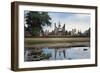 A Sukhothai Era Buddha at Wat Mahathat, Sukhothai Historical Park, Thailand-Alex Robinson-Framed Photographic Print