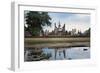 A Sukhothai Era Buddha at Wat Mahathat, Sukhothai Historical Park, Thailand-Alex Robinson-Framed Photographic Print