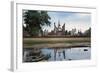 A Sukhothai Era Buddha at Wat Mahathat, Sukhothai Historical Park, Thailand-Alex Robinson-Framed Photographic Print