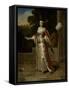 A Sultan with a Black Eunuch-Jean Baptiste Vanmour-Framed Stretched Canvas