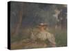 A Summer Afternoon: the Green Apple-Charles Conder-Stretched Canvas