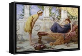 A Summer Afternoon-Henry Ryland-Framed Stretched Canvas