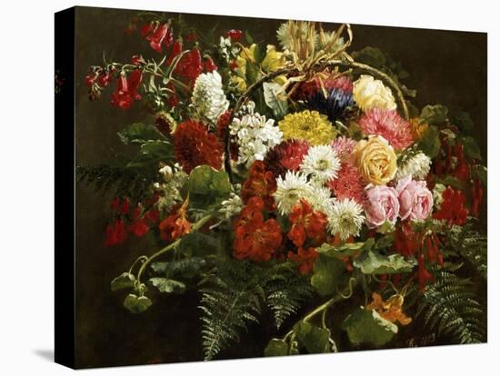 A Summer Bouquet, 1883-Anthonie Eleonore Christensen-Stretched Canvas