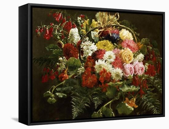 A Summer Bouquet, 1883-Anthonie Eleonore Christensen-Framed Stretched Canvas