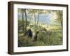 A Summer Day by the Sea-Max Silbert-Framed Giclee Print