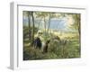 A Summer Day by the Sea-Max Silbert-Framed Giclee Print