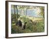 A Summer Day by the Sea-Max Silbert-Framed Giclee Print