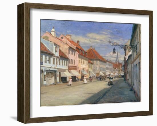 A Summer Day in Helsingoer-Petrus Christus-Framed Giclee Print