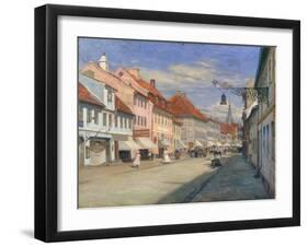A Summer Day in Helsingoer-Petrus Christus-Framed Giclee Print