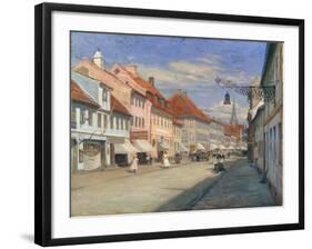 A Summer Day in Helsingoer-Petrus Christus-Framed Giclee Print