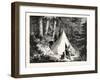 A Summer Encampment in a North Pacific Forest: Copper Mountain-null-Framed Giclee Print