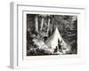 A Summer Encampment in a North Pacific Forest: Copper Mountain-null-Framed Giclee Print