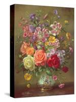 A Summer Floral Arrangement, 1996-Albert Williams-Stretched Canvas