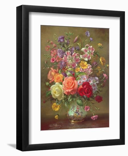 A Summer Floral Arrangement, 1996-Albert Williams-Framed Giclee Print