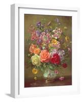 A Summer Floral Arrangement, 1996-Albert Williams-Framed Giclee Print