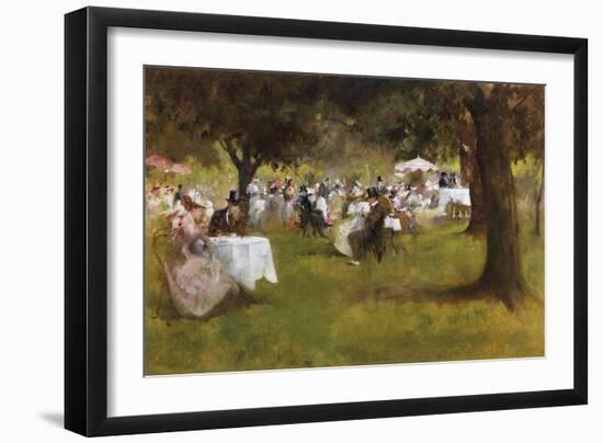 A Summer Garder Party-Albert Chevallier Tayler-Framed Giclee Print