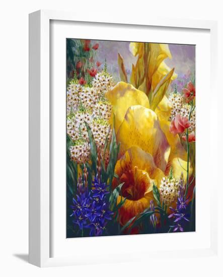 A Summer Gathering-Elizabeth Horning-Framed Giclee Print