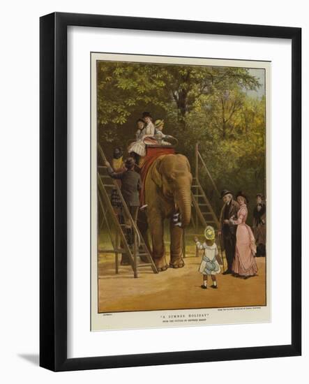 A Summer Holiday-Heywood Hardy-Framed Giclee Print