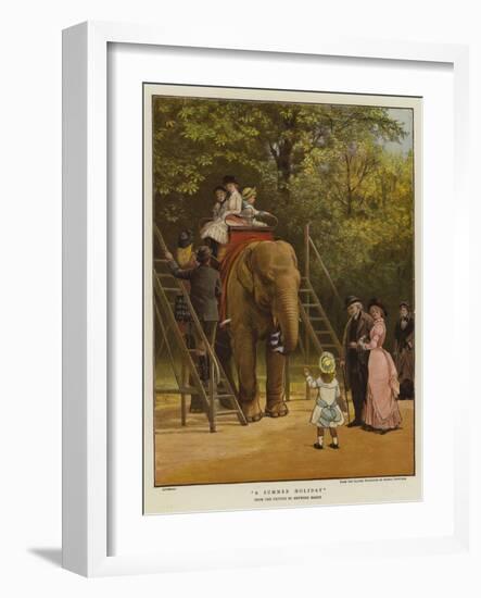 A Summer Holiday-Heywood Hardy-Framed Giclee Print