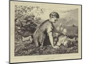 A Summer Idly-Karl Wilhelm Friedrich Bauerle-Mounted Giclee Print