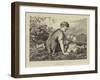 A Summer Idly-Karl Wilhelm Friedrich Bauerle-Framed Giclee Print