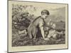A Summer Idly-Karl Wilhelm Friedrich Bauerle-Mounted Giclee Print