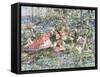 A Summer Idyll-Edward Atkinson Hornel-Framed Stretched Canvas