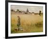 A Summer Meadow, 1887-Henri Alphonse Louis Laurent-desrousseaux-Framed Premium Giclee Print