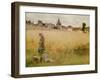 A Summer Meadow, 1887-Henri Alphonse Louis Laurent-desrousseaux-Framed Giclee Print